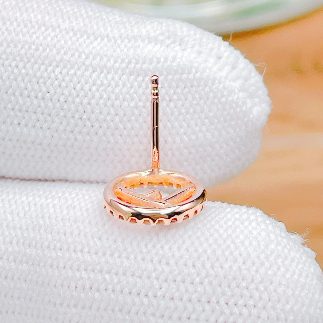 ◇フェンディ◇エフイズフェンディ ラインストーン ピアス ゴールド 1A4220