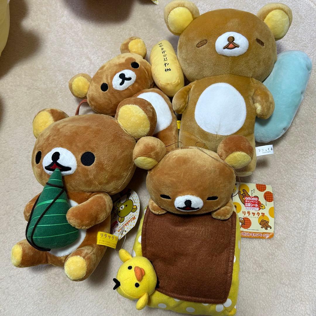 リラックマ　キイロイトリ　チャイロイコグマ　コリラックマぬいぐるみ大量まとめ売り