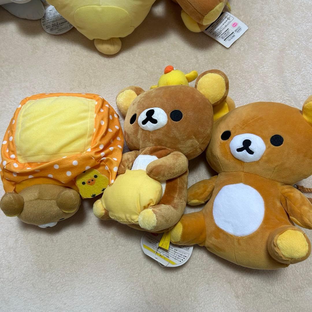 リラックマ　キイロイトリ　チャイロイコグマ　コリラックマぬいぐるみ大量まとめ売り