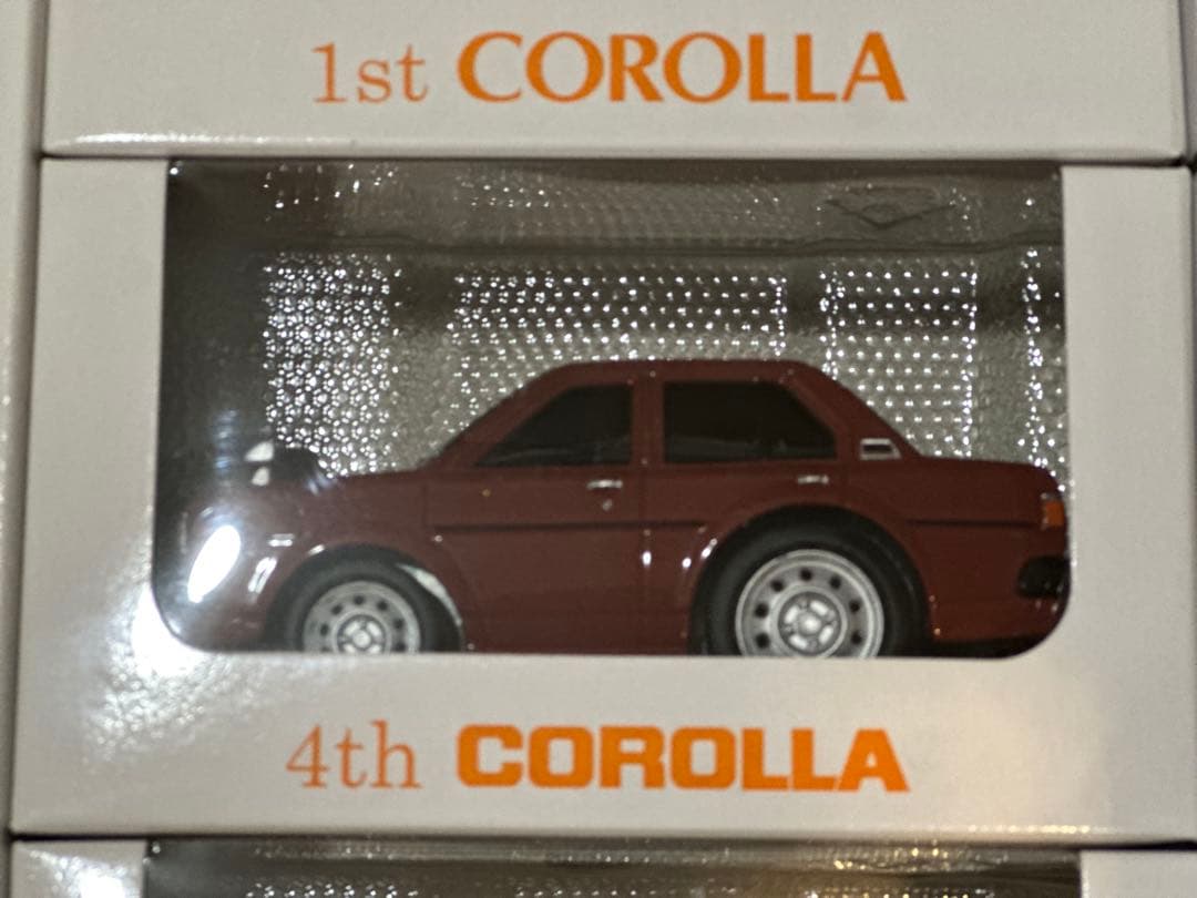 COROLLA 40th Anniversary ミニカーセット