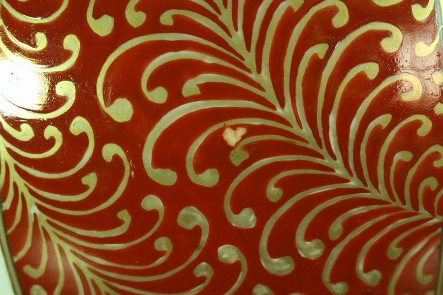 古伊万里 金彩 纏枝蓮花紋 沈香壷 コレクター蔵品(K-YC531)