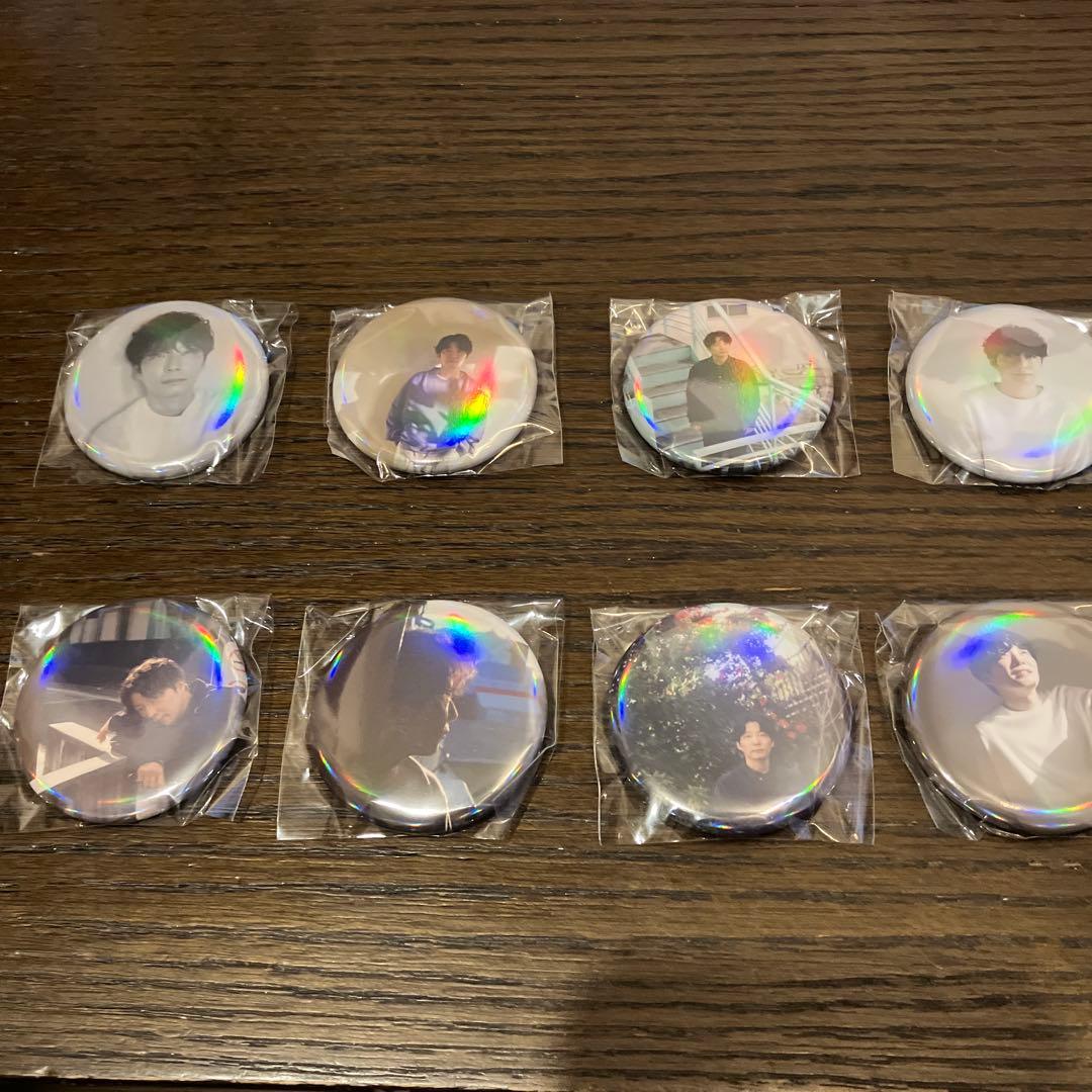 星野源缶バッジ 8個セット非売品です。