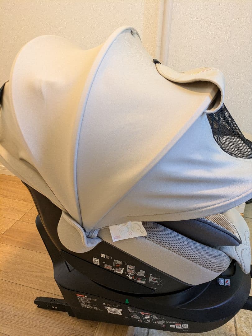 【AILEBEBE】 希少色 グラングレージュ クルット5i チャイルドシート