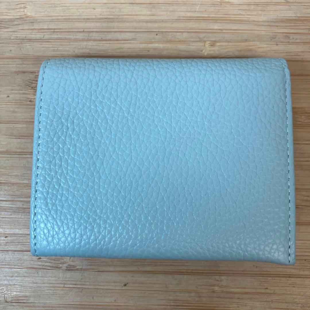 美品Fioraria グレー 二つ折り財布