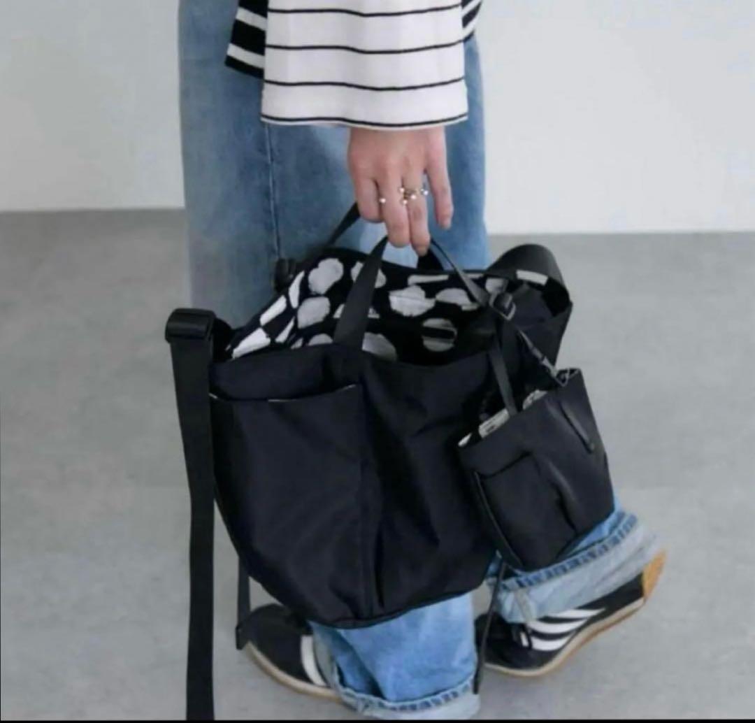 ear PAPILLONNER イアパピヨネ　アジャスタートートバッグ S