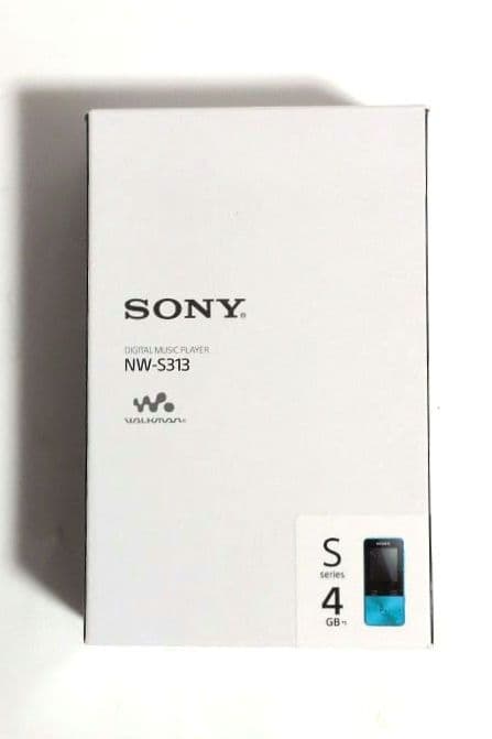 SONYウォークマンNW-S313 4GBブルー2025年10月ヨドバシCで購入