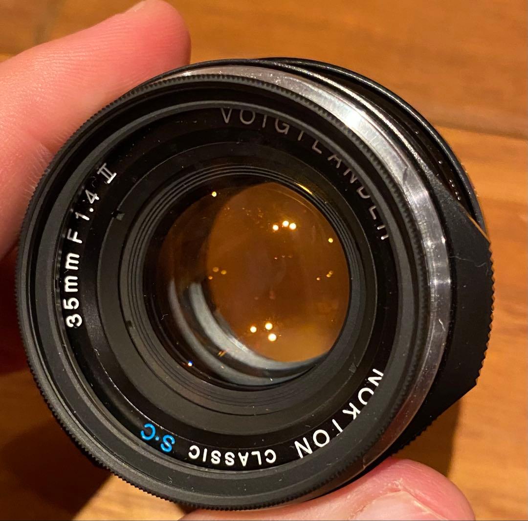NOKTON Classic 35mm F1.4 Ⅱ sc VMマウント