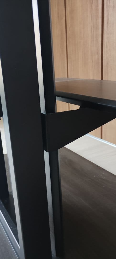 【美品】ハヤミ工産～77V型対応 自立テレビスタンドKF-970