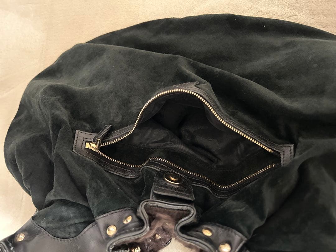 GUCCI ファーバッグ　　保存袋付