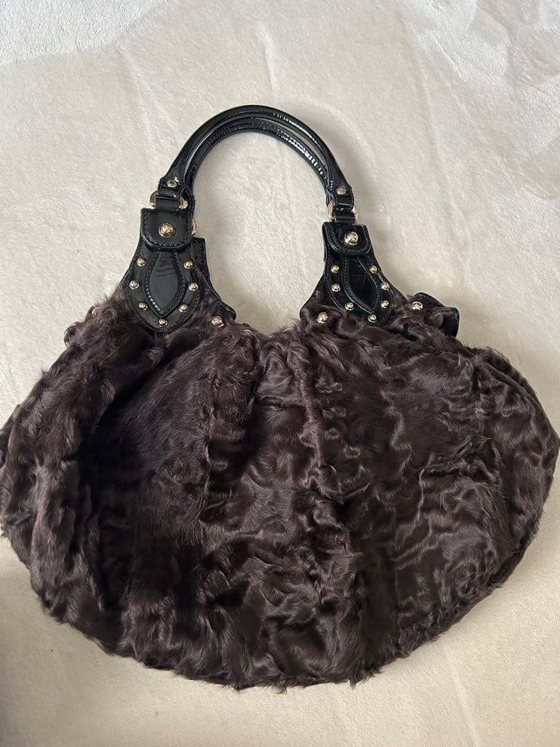 GUCCI ファーバッグ　　保存袋付