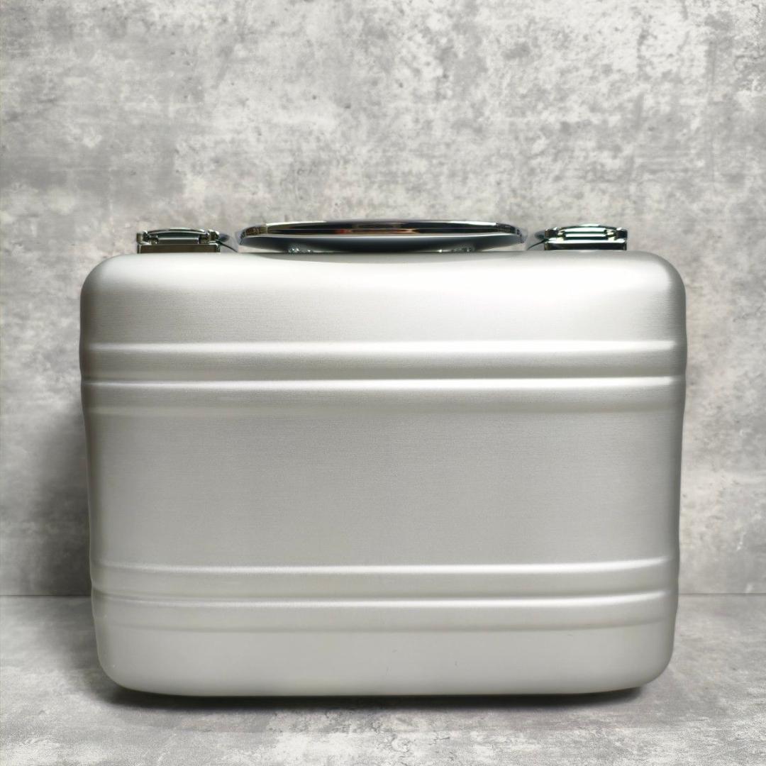 【美品】ゼロハリバートン ミニアタッシュケース カメラケース シルバー