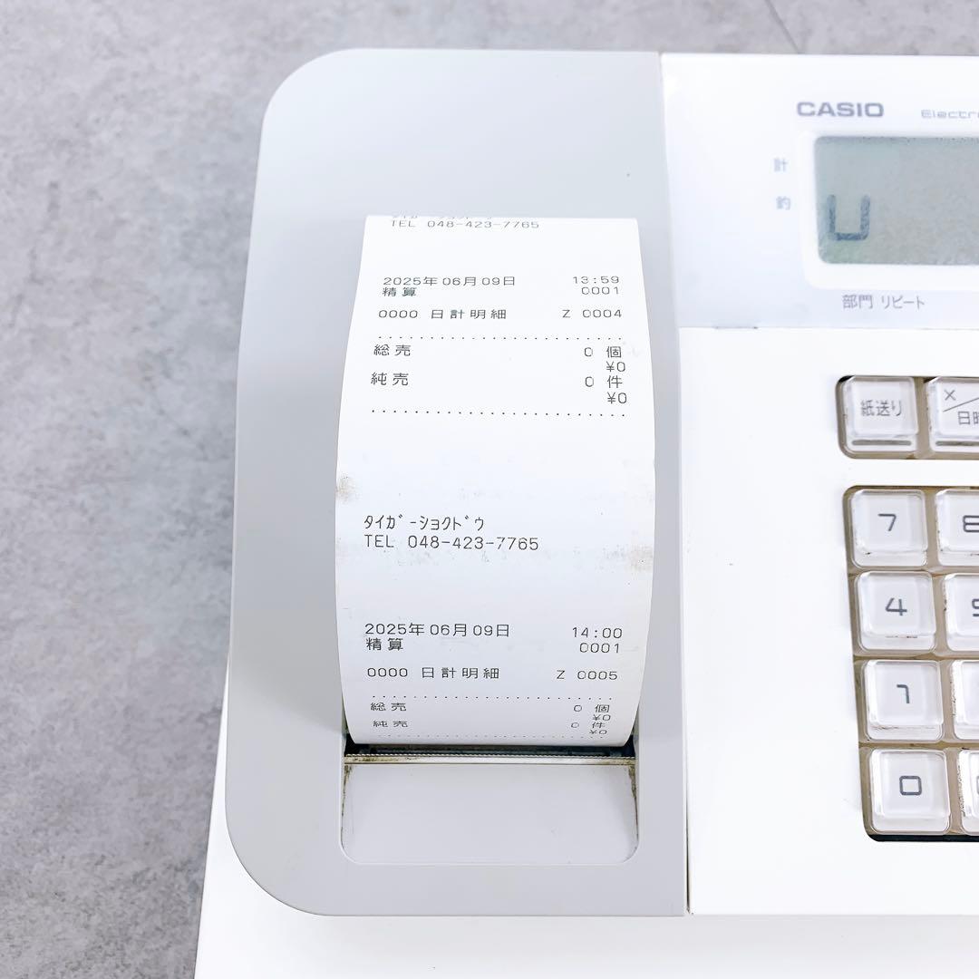 CASIO カシオ レジスター SE-G2-WE