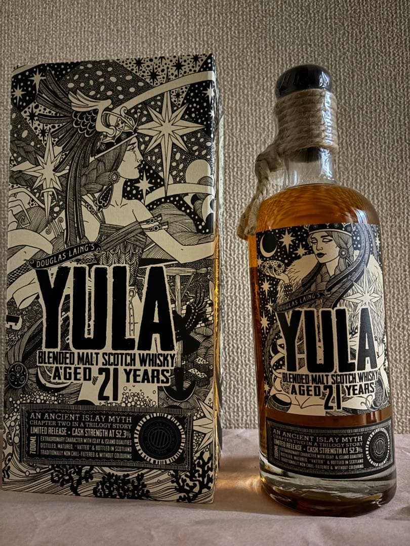 ダグラスレイン　YULA　ブレンデッドモルトスコッチウイスキー　21年