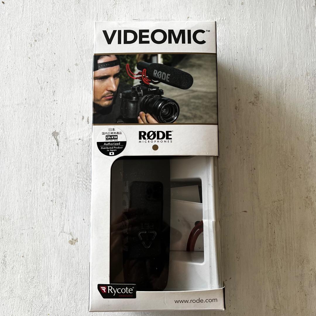 【国内正規流通品】RODE ロード VideoMic Rycote ビデオマイク