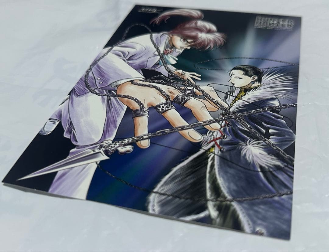 HUNTER×HUNTER クラピカ　クロロ　ポストカード　フジテレビ版(旧)