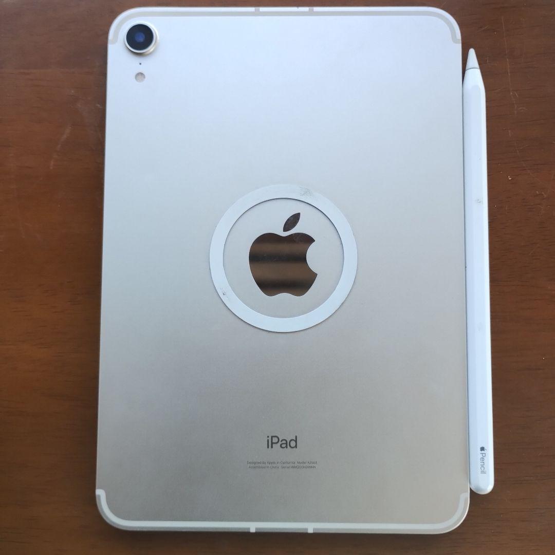 iPad mini 6　セルラーモデル　pencil付属