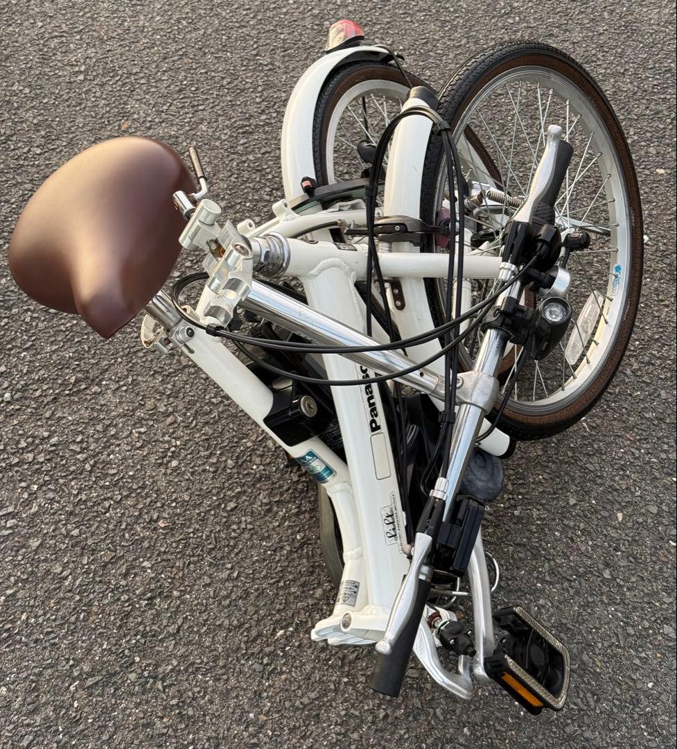 6.6Ah 折りたたみ パナソニック 電動アシスト 自転車