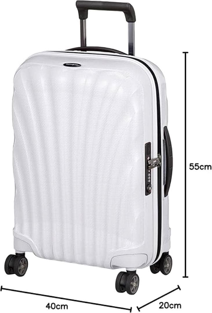 [サムソナイト] スーツケース キャリーケース 機内持ち込み可 オフホワイト