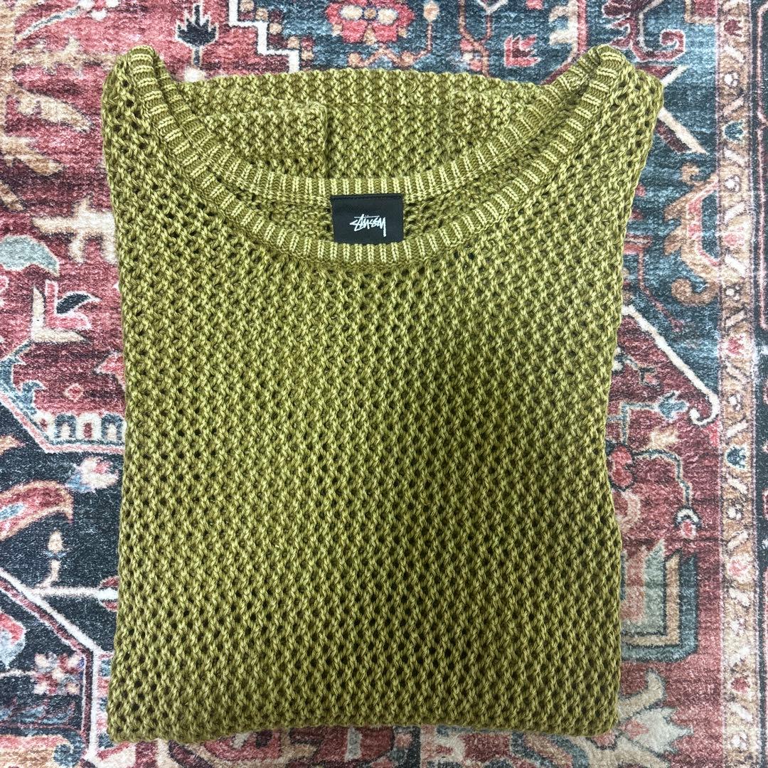 トップス stussy O'DYED MESH TANK 22ss / M