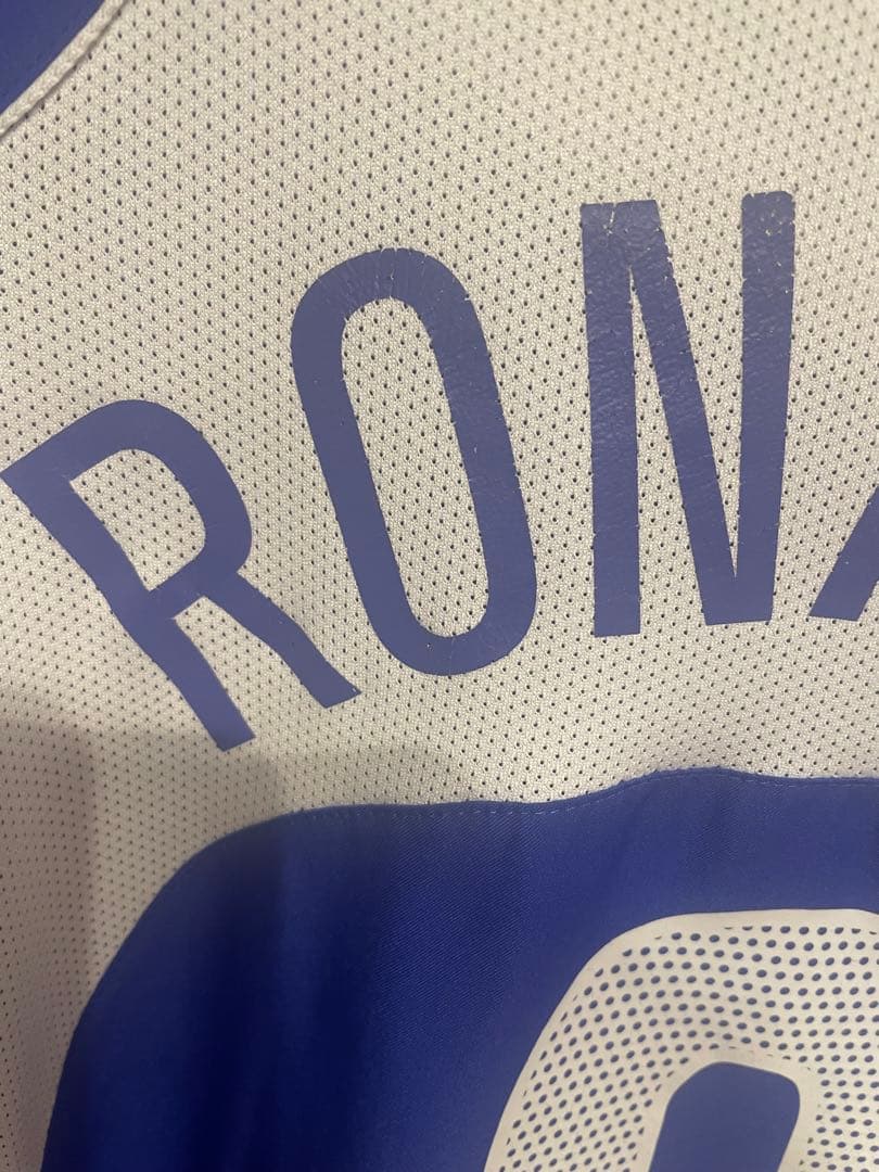 ナイキ 04/05 ブラジル代表 ロナウドユニフォーム アウェイ