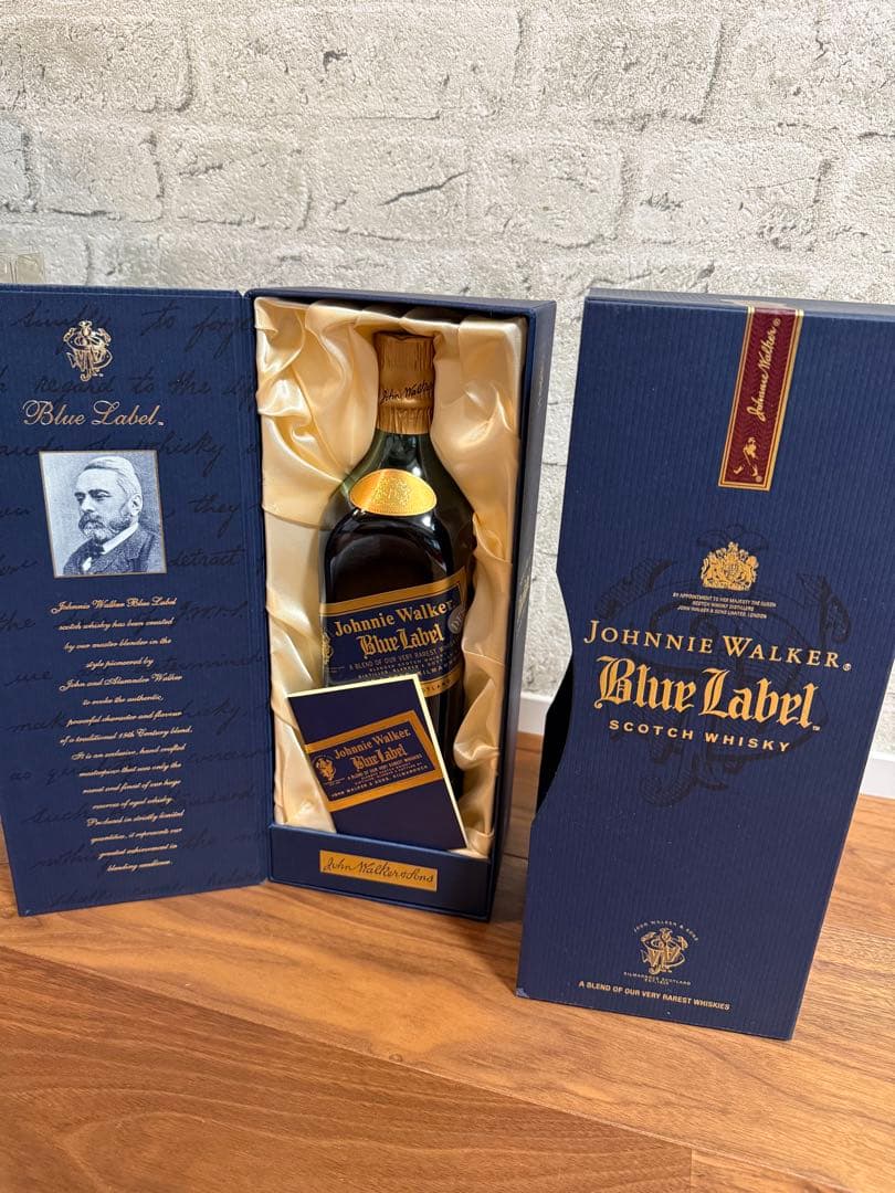 Johnnie Walker Blue Label スコッチウヰスキー※おまけ付