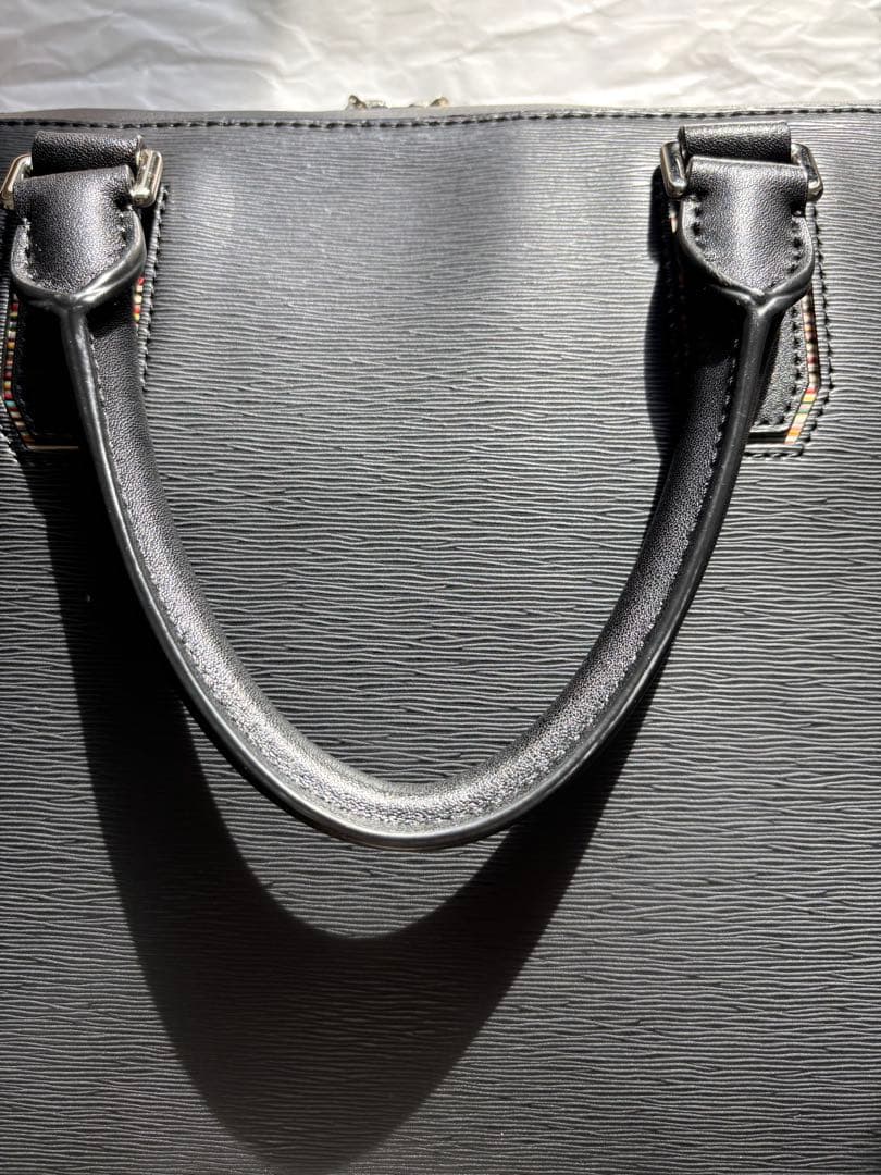 ポールスミス Paul Smith ビジネスバッグ ブリーフケース レザー 黒