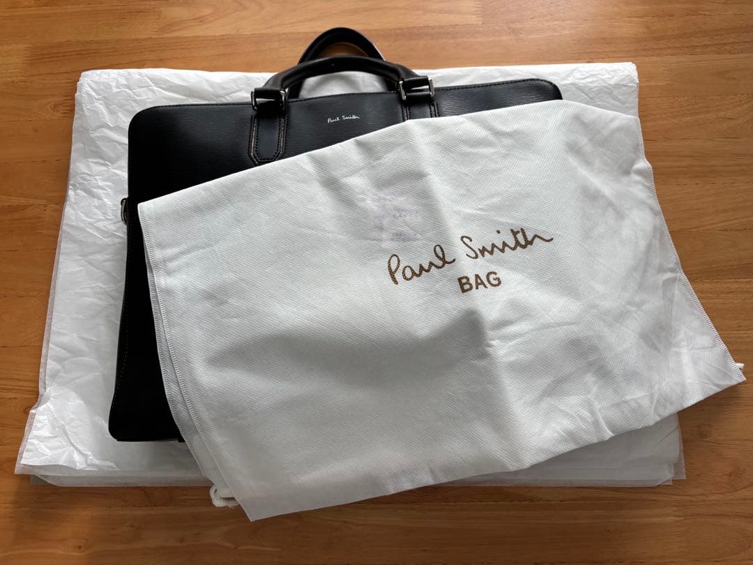 ポールスミス Paul Smith ビジネスバッグ ブリーフケース レザー 黒