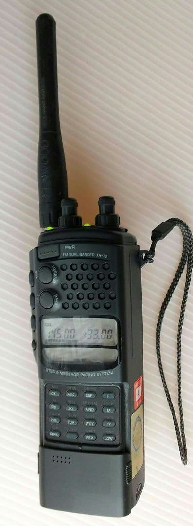 144/430 FMデュアルバンダー THー78(ケンウッド)