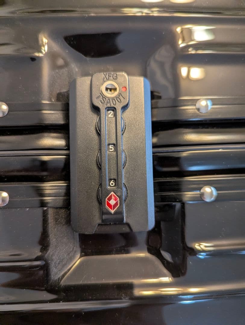 スーツケース 78L XL ブラック ラッチ式 TSA×2 ダイヤルロック×2