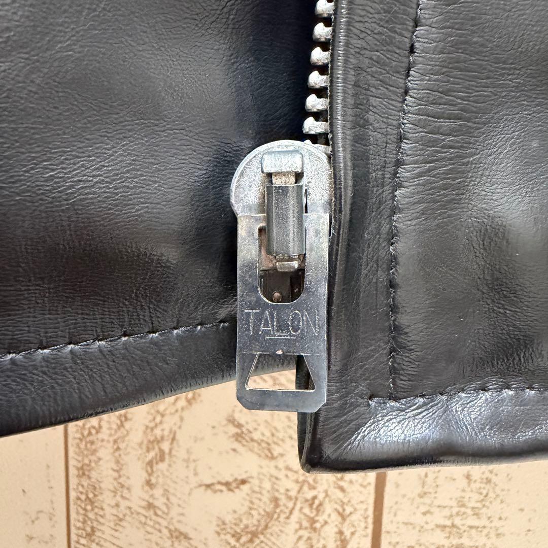 美品 インディアンモーターサイクル　馬革　シングルレザージャケット　ホースハイド