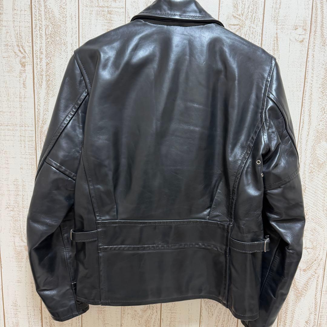 美品 インディアンモーターサイクル　馬革　シングルレザージャケット　ホースハイド