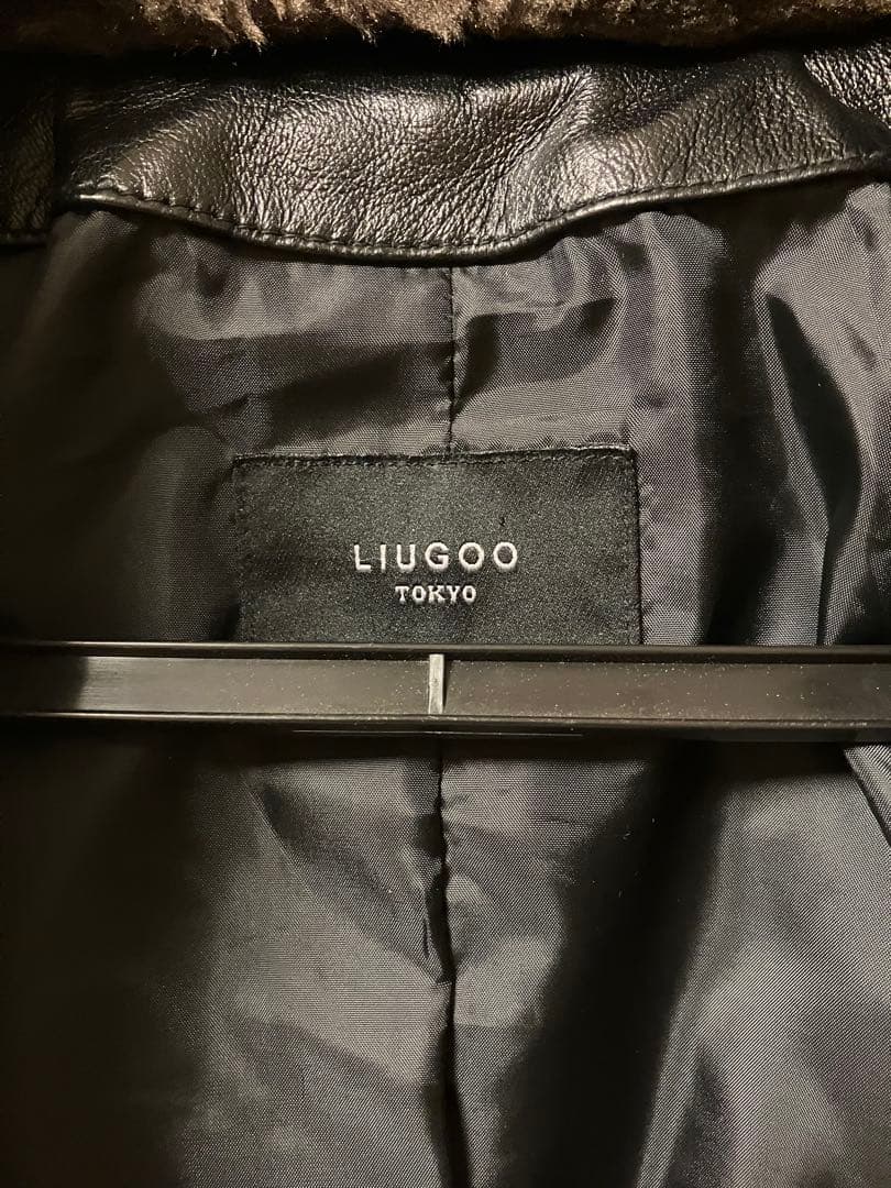 リューグーレザーズ 新品タグ付き 本革ジャケット 羊革 3L