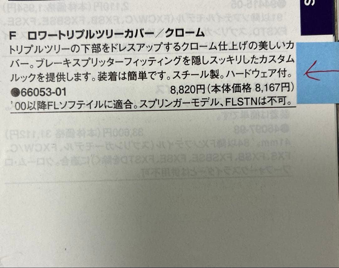 ハーレー　ヘッドライトナセル&スライダーカバー