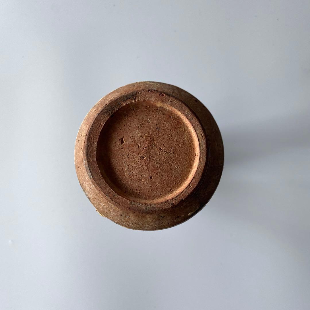 古唐津 唐津焼 岸岳系 花瓶 花器 花入れ 仏花瓶