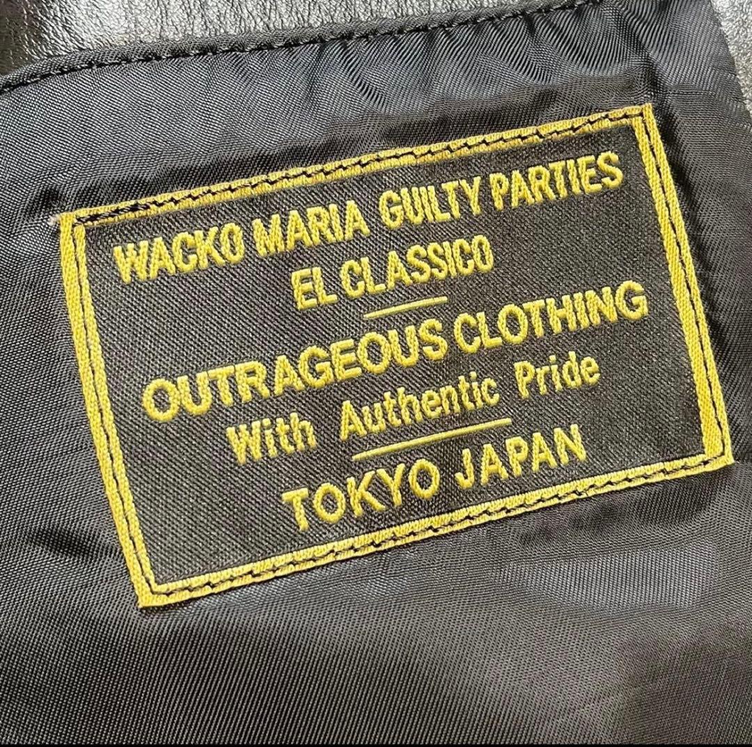 WAKO MARIA シングルレザーライダース