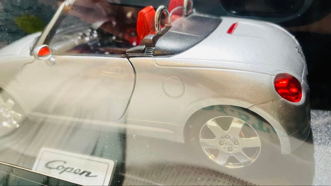 2000台限定　初代コペンアクティブトップ　L880Kシルバー記念ミニカー