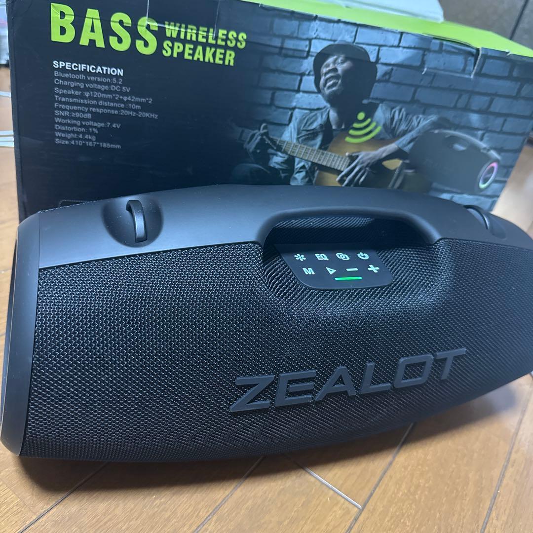 スピーカー・ウーファー ZEALOT Super Bass Wireless Speaker S78M