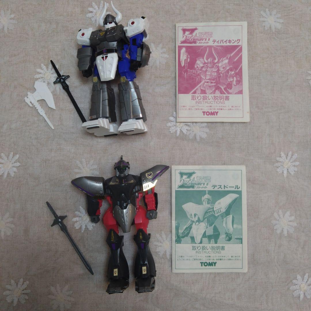 ハ*ン様 TOMY 装甲巨神Zナイト メタルフットWセット ディバイキング/デス