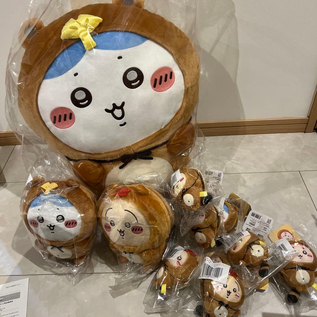 ちいかわ　たぬきだもんだくじ　A賞ハチワレB賞ハチワレ他