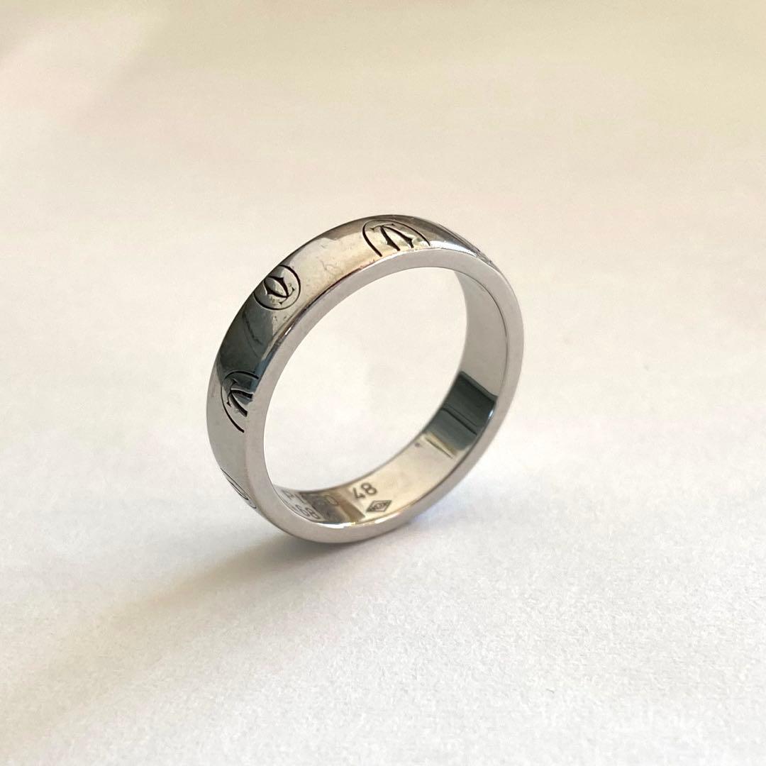 SS　正規美品！カルティエ ハッピーバースデー リング48号