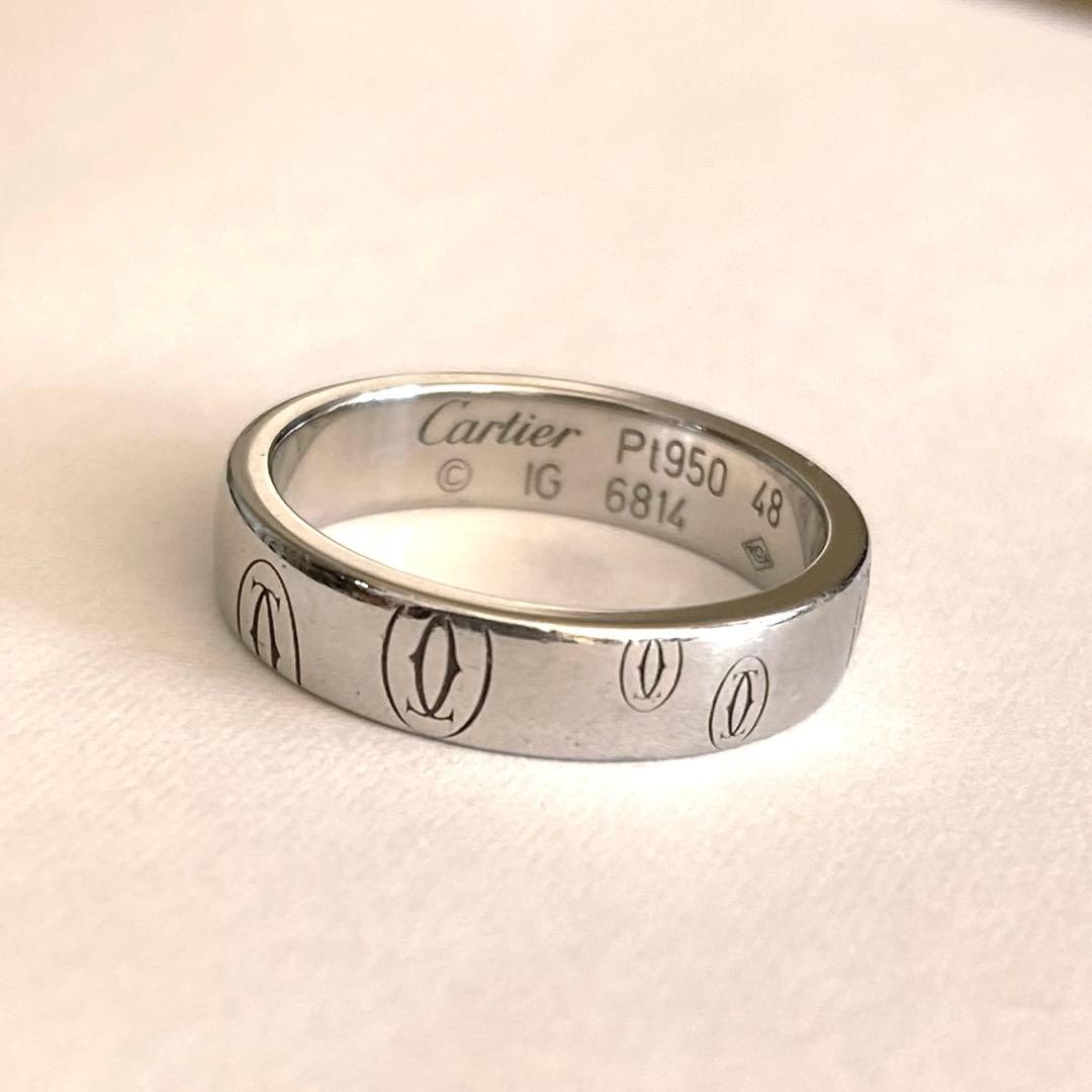 SS　正規美品！カルティエ ハッピーバースデー リング48号