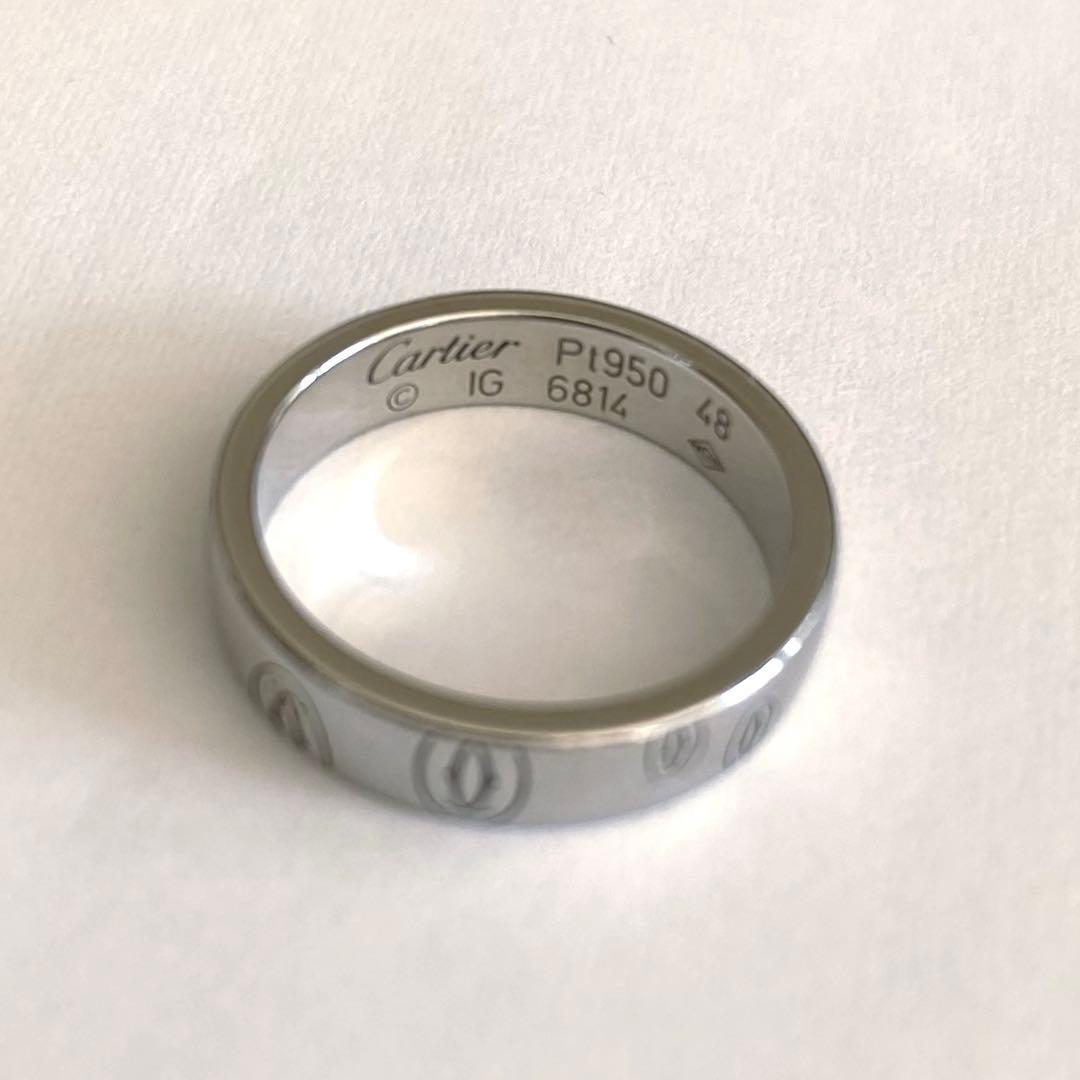 SS　正規美品！カルティエ ハッピーバースデー リング48号