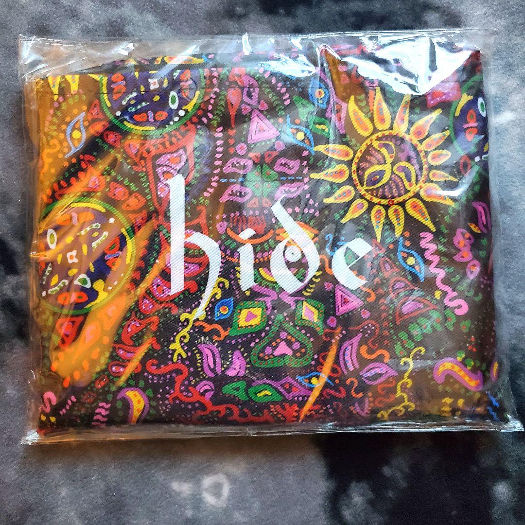 ✦新品未開封　hide　エコバッグ　折りたたみ　サイケ　X JAPAN