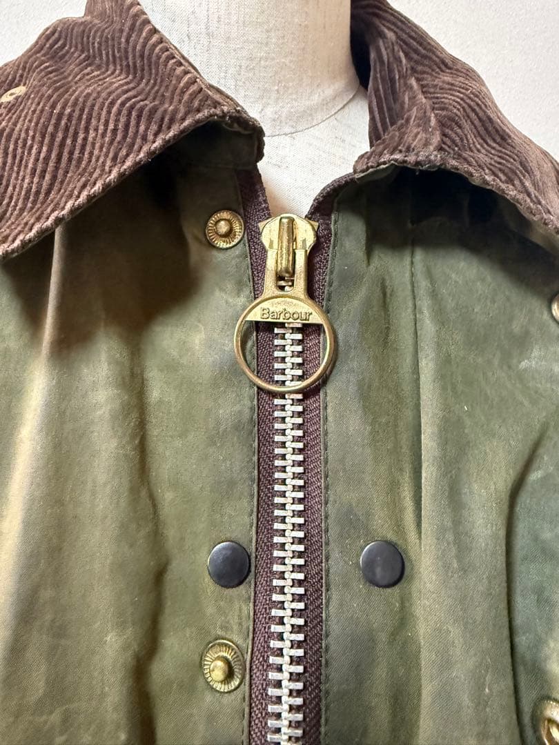 Barbour Beaufort ビューフォート34 バブアーオリーブ　90年代