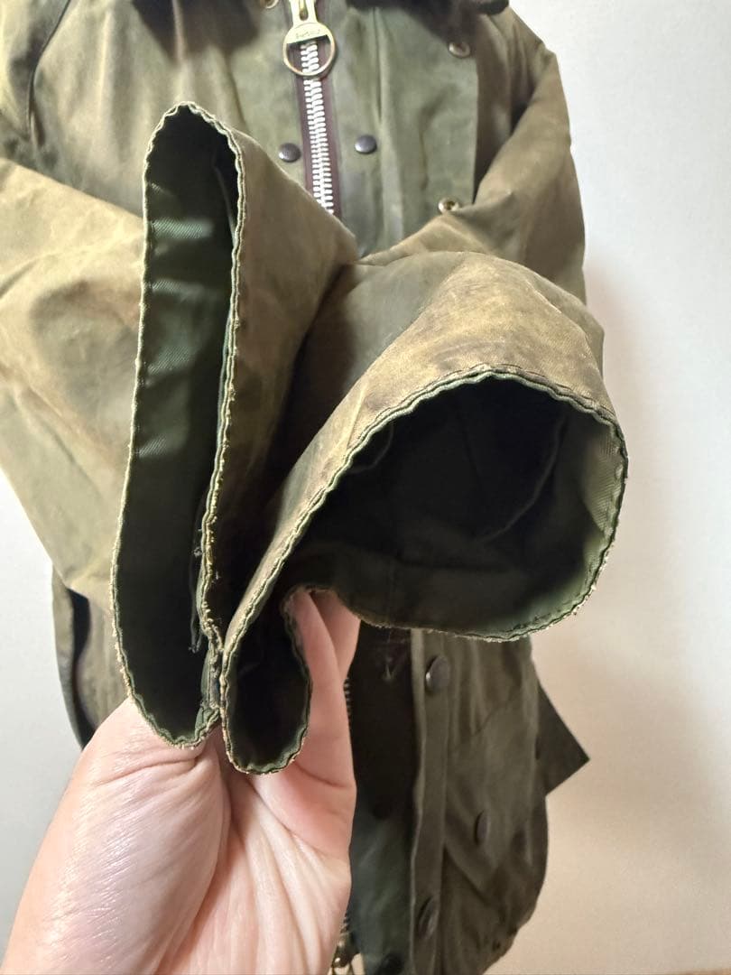 Barbour Beaufort ビューフォート34 バブアーオリーブ　90年代