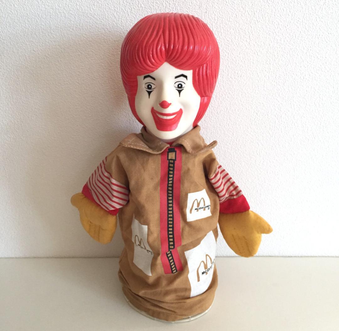 93年 McDonald's ハンドパペット マクドナルド ロナルド グリマス