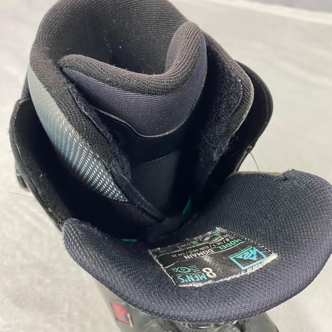 スノーボードブーツ　K2 DOMAIN ドメイン　ダブルボア　BOA 26cm