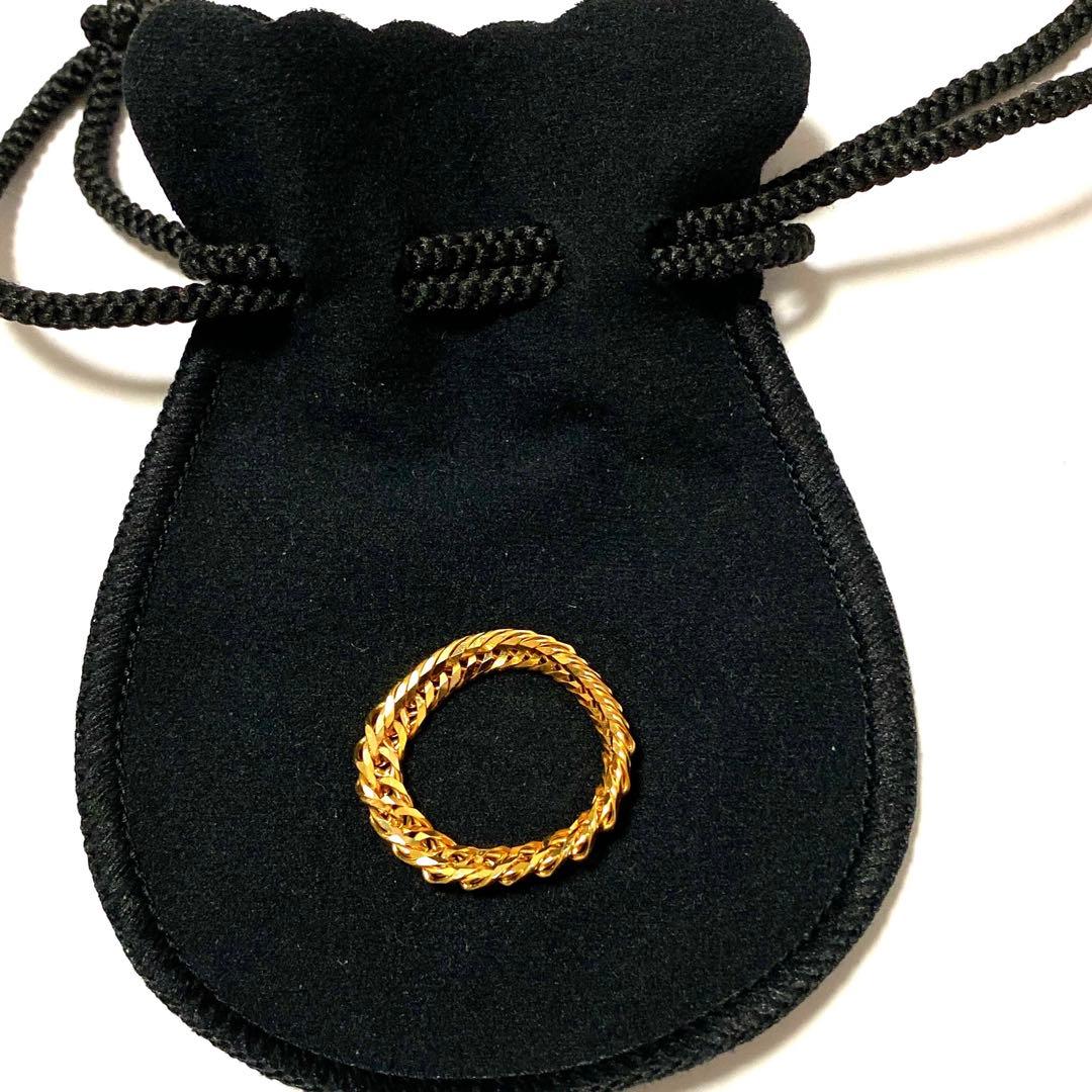 K18喜平　リング3.2g 新品未使用品　男女兼用　トリプル2面喜平