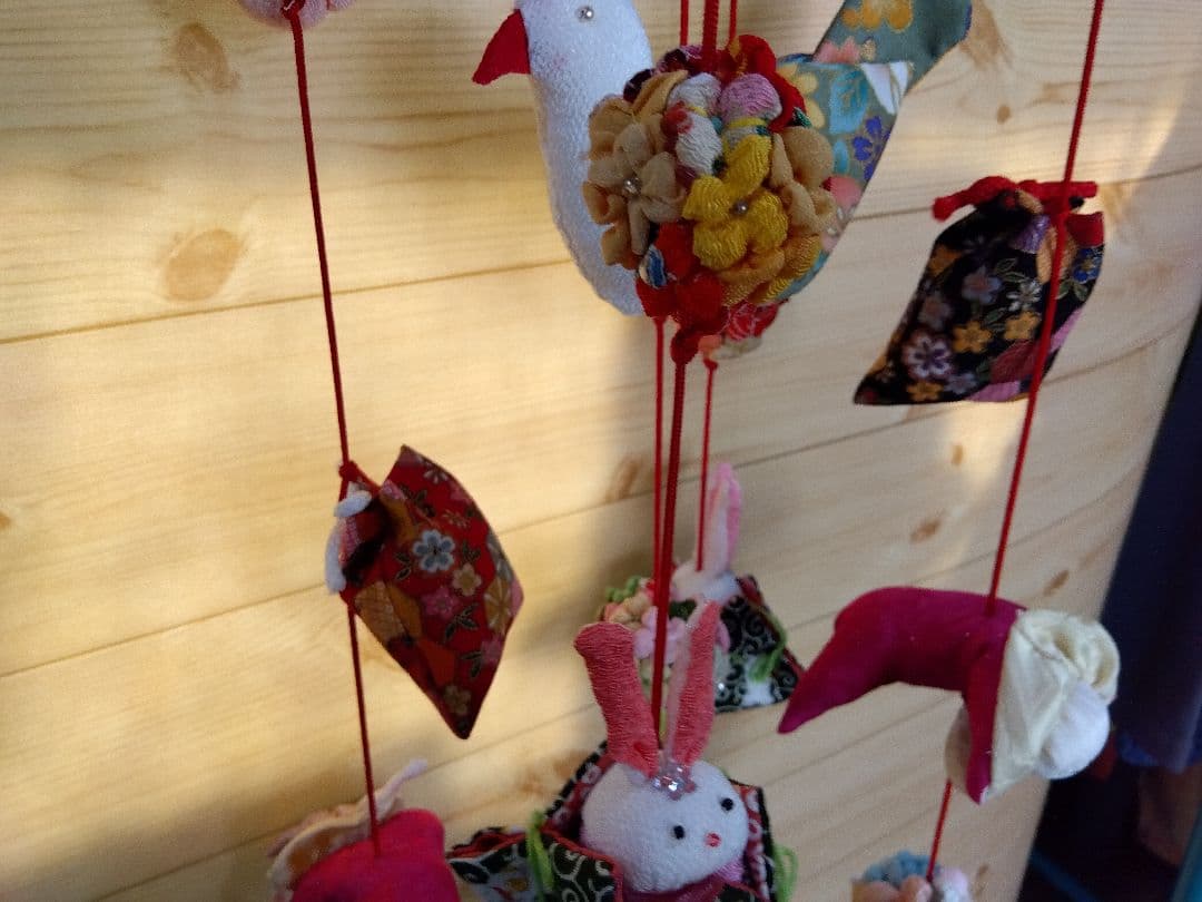 吊るし飾り　お雛様　さげもん　つるし雛　雛人形　ハンドメイド