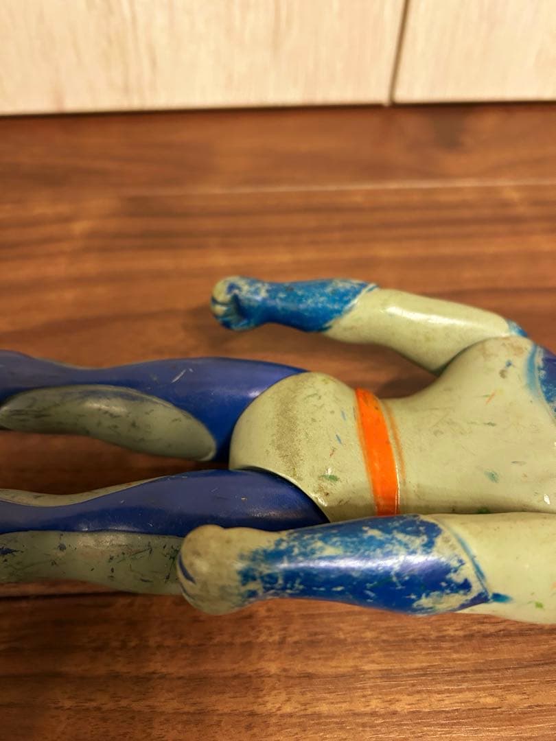 ミラーマン　パイロット版　ソフビ　ブルマァク　当時物　昭和レトロ